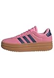 adidas Women's VL Court Bold Shoes, Bliss Pink/Dark Blue/Gold Metallic, 6 UK