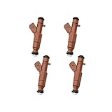 NEGRO 4Pcs Fuel Injector Fit For Peugeot, 306 406 605 806 Fit For Citroen, Xm Xantia Xsara Synergie 2.0 16V 0280155803 96288914 962889 Engine Diesel Fuel Injector