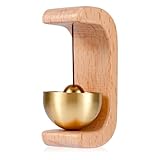 Shopkeepers Bell for Door Opening, Magnetic Shopkeepers Bell Cute Door Chime Simple Design Easy to Use Bell for Door Opening Widely Used for Cafe Front Door Pet Door Store Refrigerator