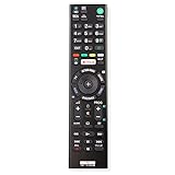 VINABTY RMT-TX100D Replace Universal Remote Control Fit for Sony TV KDL-43W805C KDL-50W755C KDL-32R50XC KDL-55W805C KDL-65W855C KD-49X8305C