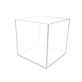 AllPondSolutions 30cm Ultra Clear Glass Aquarium Fish Tanks - 25 Litre | 30cm x 30cm x 30cm (L x W x H)