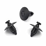 VVO Fasteners- Black Plastic Front Bumper & Trim Fastener Clips for Volvo XC60, C30, S80, V50, S40, C70, XC70, V70 (including XC), (Pack of 10)