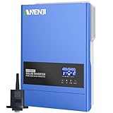 Aninerel 6200W Hybrid Solar Power Inverter 48V DC to 230Vac, Pure Sine Wave Inverter with 120A MPPT Solar Charge Regulator, Maximum Input Voltage PV 500V, for