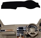 XieBin Car Dashboard Dash Cover for Audi A6 C6 III 2007, Anti Slip Anti Scratch Pads Protection Anti Glare