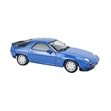 1:43 For Porsche 928 S 1979 Blue Alloy Car Model Toy Car Ornament Gift Hobby Collection Simulation Vehicle Playset