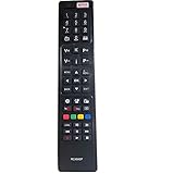 FYCJINew Replacement Remote Control RC4848F RC-4848F Fit for Polaroid/Bush/Hitachi TV P24D300FP P32FS1956A P32D300FP P43D300FP P50D300FP P50US0956A P50UP2038A P50LED16 P50US2236A P55D300FP