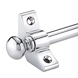 Set of 13, Stair Carpet Rods, Round Finials, Polished Chrome, Suitable for Carpet Runners Up to 70 Centimetre Wide Or Narrow