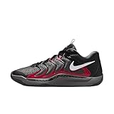 NIKE KD17 Mens Basketball Trainers FJ9487 Sneakers Shoes (UK 9 US 10 EU 44, Black White Iron Grey 001)