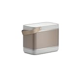 Bang & Olufsen Beolit 20 - Powerful Loud Wireless Home and Portable Bluetooth Speaker with 360 Degree Sound and Integrated Qi Wireless Phone Charging Pad - Grey Mist