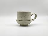 CeramXIEXI Rustic Ceramic Mug – Handmade Stoneware Coffee Cup, Artisan Pottery Tea Mug, Vintage Style Drinkware for Home & Office (300ml)