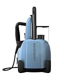 Laurastar Lift Plus Blue Sky, 3-in-1 Portable Steam Station, Irons, Steams and Purifies Clothing, Hygienic Steam, Removable Water Tank, Vertical Steaming, Cable Rewind, 3D Active Soleplate