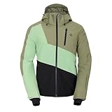 Dare2B Mens Baseplate Ii Ski Jacket, Olivine Green/Black, L EU