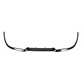 Front Lip Splitter, Front Bumper Lip Impact Resistant Front Bumper Lip Separator 114cm Replacement for Seat (Glossy Black)