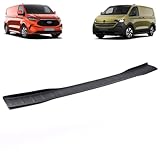 ROBUST Rear Bumper Protector Abs Black Stop Damage For Ford Transit Custom 2024 Onwards Volkswagen Transporter Caravelle T7 2025 Onwards