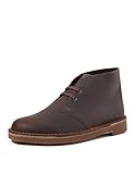 Clarks Men's Desert Boot Bushacre 3, Dark Brown Lea, 9.5 UK