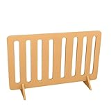 WOODICA Dog Stopper – No-Drill Safety Gate for Doorways & Stairs – Lightweight, Portable, Easy Access, Smooth Hold Pet (SIZE HIGHT X WIDTH) (Natural, 30cm H x 60cm W)