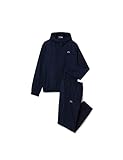 Lacoste Mens Hooded Tracksuit - Navy Blue - XL