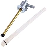 CENPEK Motorcycle Fuel Switch, Motorcycle Fuel On/Off Valve Switch Oil Tank Hose Tap For HONDA NSR250/CBR400/CBR600F/STEED400/Shadow VT600c