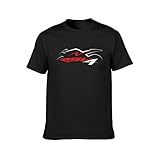 Rsv4 Mens Unisex T-Shirt Graphic Print Top Black Tee M