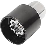 Anti Theft Car Locking Wheel Nut Key 198 or V Replacement Security Master, Locking Wheel Nut Key Anti-Theft Security Nut for Vauxhall Opel Corsa Vectra Merivia Saab GM Adam Zafira