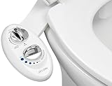 Luxe Bidet White NEO 120 Bidet, 17 x 10 x 3 inches