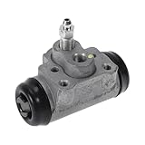 A ABSOPRO Rear Brake Wheel Cylinder No.4610A009 Drum Brake Cylinder for Mitsubishi L200 2005-2024 Aluminum Alloy Silver Tone Durable
