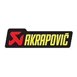POKVEA Heat Resistant Aluminium Sticker Decal for Akrapovic Exhaust Muffler Motorcycle (Color : JH101)