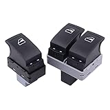 HouYeen Electric Window Switch Driver and Passenger Side Power Master Lifter Control Button for Transporter T5 T6