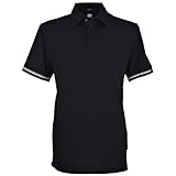 CP Company Men`s Polo Shirt - 12CMPL091A (as8, Alpha, m, l, Regular, Regular, Black (999), L)