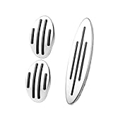 X AUTOHAUX Manual Foot Pedals Kit Brake Clutch Gas Accelerator Throttle Pedal Cover Non Slip Pad for Mini Cooper JCW R52 R53 R55 R56 R57 R58 R59 F55 F56 F57