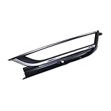 Car Front Grille For VW For Passat B7 2011 2012 2013 2014 2015 56D853665 56D853666 Front Bumper Fog Light Cover Fog Lamp Grille Chrome Radiator Grill(Left Driver Side)