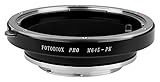 Fotodiox Pro Lens Mount Adapter, for Mamiya 645 lens to Pentax K-Mount (PK) DSLR Cameras