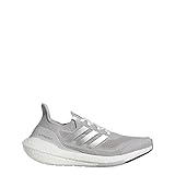 adidas Ultraboost 21 Shoes Women's, Mgh Solid Grey/Silver Metallic/Light, 9.5 UK