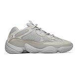 adidas Mens Yeezy 500 Lace Up Sneakers Shoes Casual - Off White, Grey, 10.5