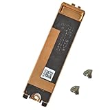 Slot 2 M.2 SSD Hard Drive Heatsink Cover with Thermal Shield for Dell XPS 15 9520 9510 9500 9530 Precision 5550 5560 5570 5580 4TW9C 3JJDG for SSD-R