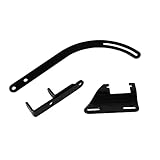 GSTP Alternator Bracket Kit Compatible with Small Block Chevy SWP SBC 283 305 327 350 Short Water Pump Drivers Side Black