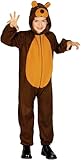 FIESTAS GUIRCA Child Brown Bear Costume