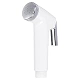 sourcing map Bidet Sprayer, Pressurized Handheld Bidet Sprayer for Toilet, Jet Spray Bidet Attachment Bidet Toilet Sprayer Head for Kitchen Bathroom Toilet Flushing Washing, White