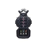 Zoom H8 12-Track Portable Recorder, Stereo Microphones, 6 Inputs, Touchscreen Interface, USB Audio Interface, Battery Powered, for Stereo/Multitrack Audio for Video, Podcasting, and Music