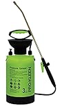 Pro-Kleen Garden Pressure Pump Sprayer Manual Action 3L With Brass Lance And 2 x Spare Seal Kits - For Weed Killer, Patio Cleaner Pesticides, Herbicides, Insecticides, Fungicides (3 Litres)