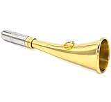 Hunting Horn Fog Horn 16 cm Polished Brass