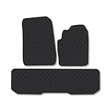 Citroen Xsara Picasso (2000-2010) Rubber Car Mats Accessories Tailored Fit Compatible Accessory Waterproof Protection Non-Slip Floor Mats Full Coverage Durable Front Rear Set Coverage