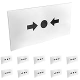 Evoges Spare Break Glass Replacement For Manual Fire Alarm Call Point, Pack of 10