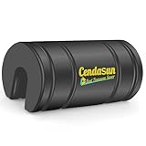 Cendasun Transom Saver - Universal Outboard Motor Support - Reduces Damage From Road Vibrations - Fits Yamaha, Mercury, Suzuki & More - Black - Manual - Transom Mount