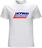 POLDBBs Skyway Tuff Wheels - Mens Retro BMX T-Shirt Cycling Bandit Bike Mongoose MTB White