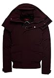 Superdry Men's Code Everest Bomber Jacket, Port, L