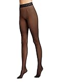 Wolford Women's Fatal 15 Tights, 15 DEN, Black, Medium (Size: M)