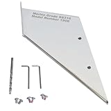 Boat Marine 35-SS625 Stainless Steel Skeg Cover Guard Protector for Mercury 40 50 60 75 90 115 125 HP and for Honda 60 75 90 100 115 HP Outboard Engine Replace 27071 1906