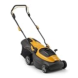 STIGA Battery Lawn Mower Collector 140e Kit, 40L Basket, with 2x 20V (4Ah) Batteries and Charger, Max. 350m²