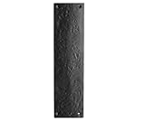 KOOPLES HARDWARE Antique Finger Plate – Vintage Door Push Plate – Traditional Iron Design for Period & Interior Doors